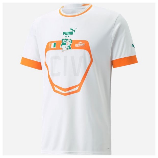 Authentic Camiseta Costa De Marfil 2ª 2022